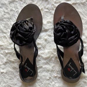 Luichiny Sandals with Bow Size 10 Great Condition